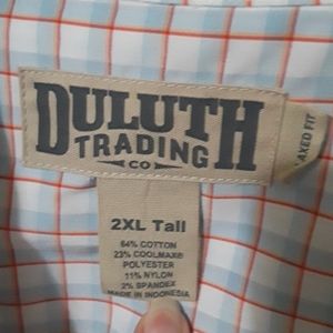 Duluth men's shirt tall 2xl